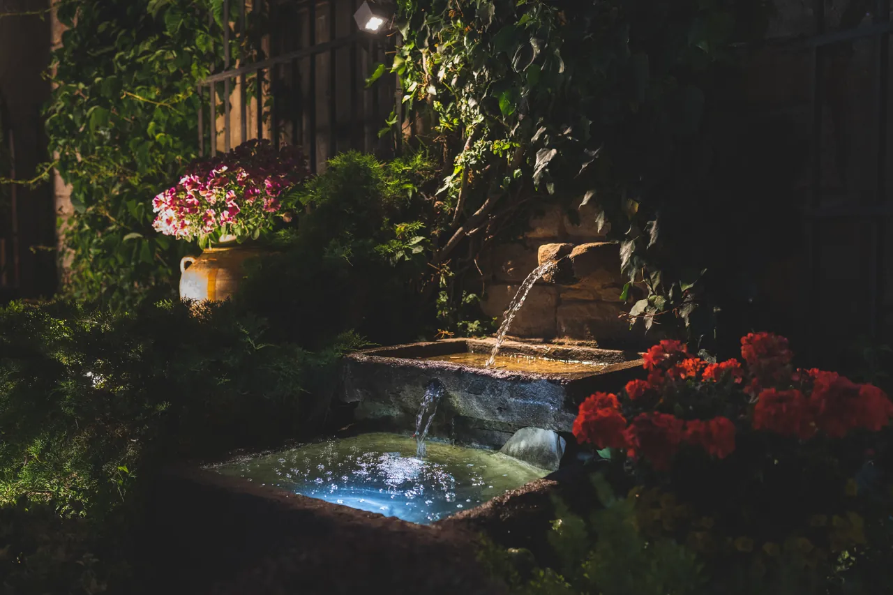 Fuente iluminada Mas Ventós
